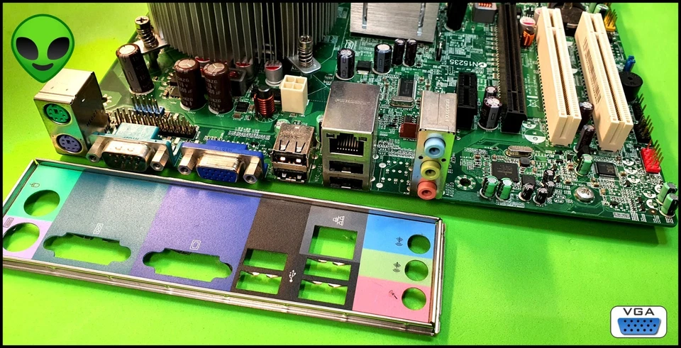 ACER G41M07-1.0 SCHEDA MADRE SOCKET 775 + 4GB RAM DDR3 + CPU DUAL CORE E5800 - Immagine 2 di 3