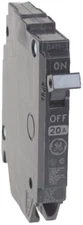 GE THQP120 Circuit Breaker, 1-Pole 20-Amp Thin Series Size: 20 amp (Pack of 12)