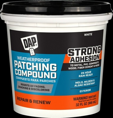 DAP 7079818787 DAP Platinum Patch Advanced Exterior Filler 32-oz Tub