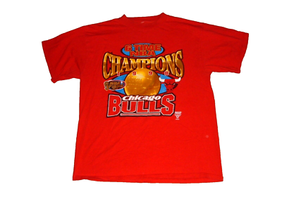 Vintage Chicago Bulls NBA Finals 1998 6-Time Champion T Vintage Chicago Bulls NBA Finals 1998 6-Time Champion T
