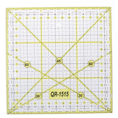 DIY Sewing Quilting Tool Square Patchwork Sewing Ruler Cutting Sewing MacR:J~
