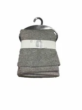 West Loop Knit Scarf. Grey. One Size Fits Most. New