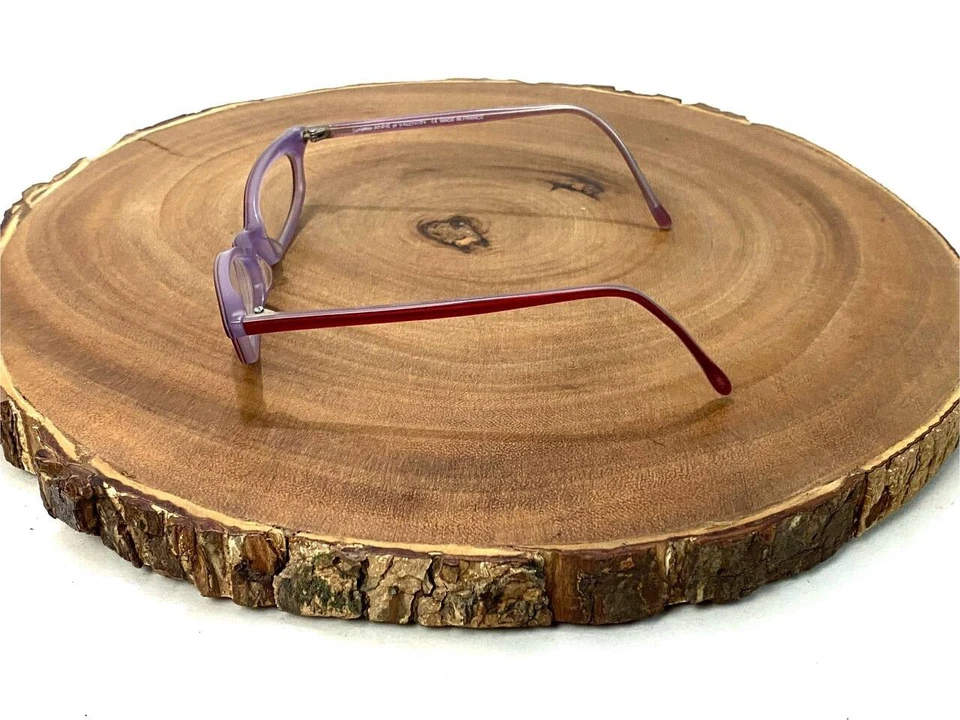 Anne et Valentin Eyeglasses Frames Lunettes Red Full Rim Cat Eye Made in France - Image 4 of 4