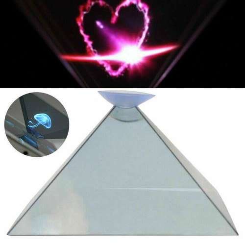 Magical Mini Pyramid Display Hologram 3D Projector Cup' G4B6 With Video H4S4 - Zdjęcie 5 z 8