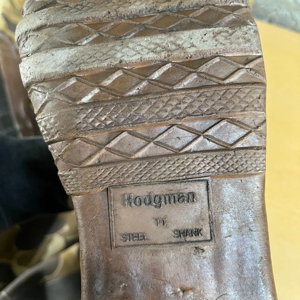 Hodgman Camouflage Hunting Waders with Steel Shank Bottom Boots Size 11  - Image 3 of 4