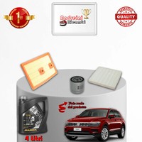 Wartungsset 3 Filter Und ÖL VW Tiguan II 1.4 TSI 110KW 150PS Ab 2016