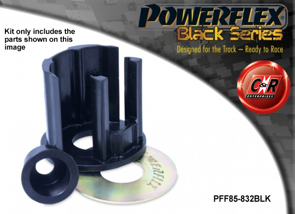 Powerflex Black Low Motor Mnt L Einsatz FüR Audi A3 Fwd Rr TräGer 20On-image