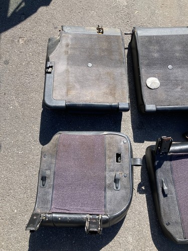 1990 - 95 Volvo 940 Wagon Rear Back Seat Set Full Leather - Picture 22 of 24