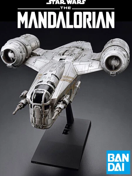 Bandai Star Wars The Mandalorian Razor Crest Plastic Model Kit New