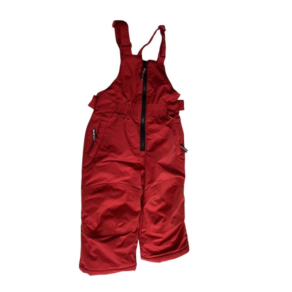 Amazon Kids Red Snow Bib Overalls Ski Pants 2T Insulated Snowsuit Waterproof