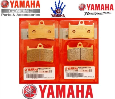 KIT 2 PAARE BREMSBELÄGE VORNE ORIGINAL YAMAHA TMAX 530 VON 2012 BIS 2016