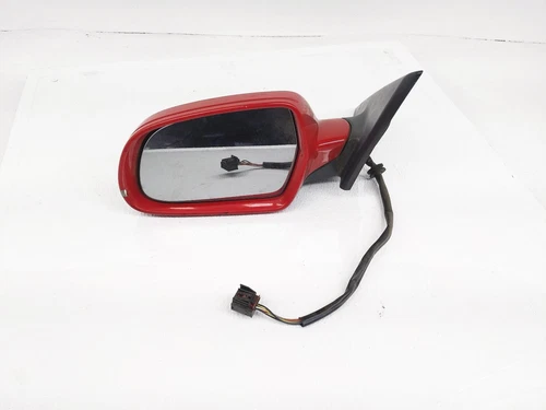 2010-2014 Audi A5 Driver Side Rear View Mirror Outside - Red *Has Some Scratches