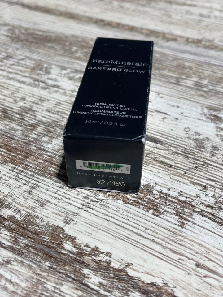 BARE MINERALS BARE PRO GLOW Highlighter Fierce  0.5Fl.oz./14ml New in Box - Image 3 of 3