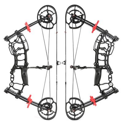 Arc Composé HNZMDY 30-75lbs Ambidextre - Chasse Et Pêche, Avec Billes D'acier