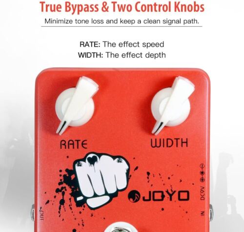JOYO Chorus Pedal Crisp & Transparent Chorus Full Bodied Sounds and Deep-clear T - Picture 4 of 8
