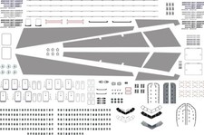 1/144 BSmodelle 144641 Boeing 767 stencils decals