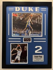 Duke Blue Devils Cooper Flagg photo collage frame