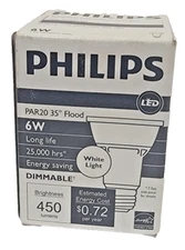 Philips PAR20 Dimmable LED 6W (40W Equivalent)