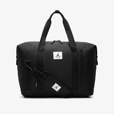 Jordan Men's Black Cordura Logo Duffel Bag (MA0798-023