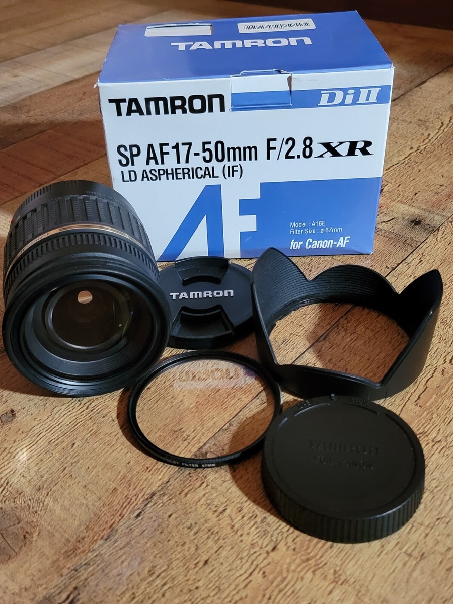 Tamron lens for Canon ef 17-50mm F2.8-F5.6 | eBay