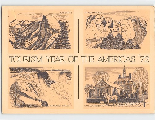 Postcard Tourism Year Of The America '72 Cities & Famous Places | eBay ...