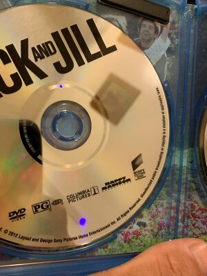 Jack and Jill (Blu-ray/DVD, 2012, 2-Disc Set, Includes Digital