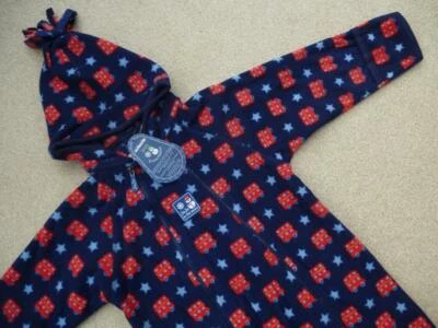 JOJO MAMAN BÉBÉ Jojo Maman Bebe POLAR FLEECE NEU 🚗 All-in-One Schneeanzug 🚗