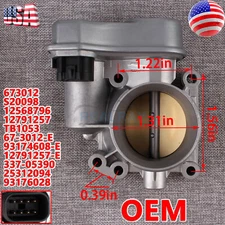 OEM Throttle Body for Chevy Chevrolet Malibu Saab 9-3 Cobalt Saturn Vue 12568796