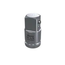 Wera 05042680001 781/5 Square 1/2" Drive Adapter Set 1, 6 Pieces