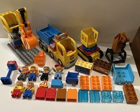 LEGO DUPLO: Big Construction Site (10813) Custom Set With Extra Building Pieces