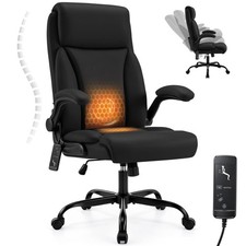 Hayelf Heated Office Chair, Reclining Desk with Constant Warm Heat, Big and Tall