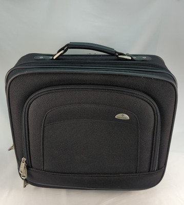 Samsonite Maneuver Soft side Wheeled Tote Black Luggage Carry On Suitcase