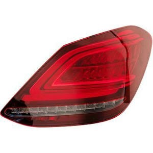 Feux arrière droit Mercedes Classe C W205 pour berline de couleur rouge