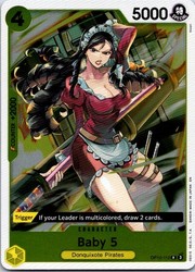 Baby 5 (OP12-112) Legacy of the Master Rare Foil