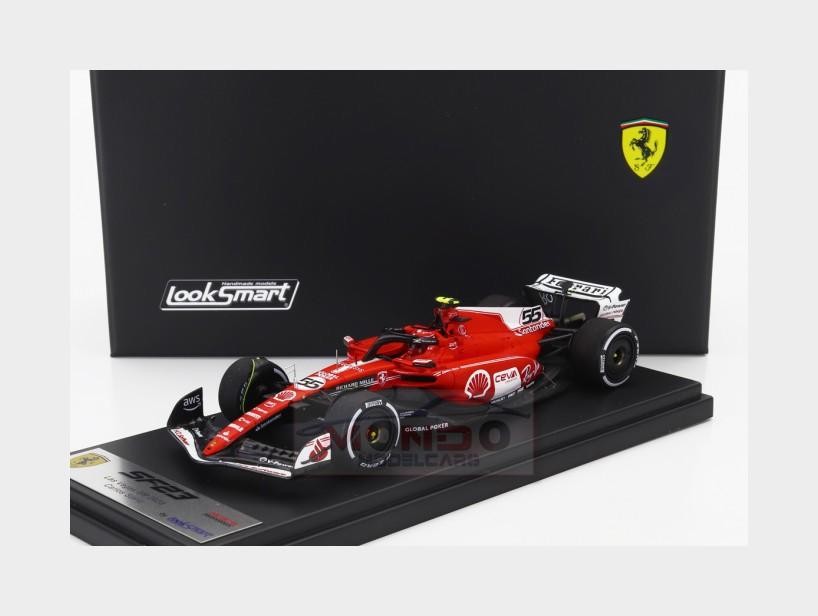 1:43 LOOKSMART Ferrari F1 Sf-23 #55 Usa Las Vegas Gp 2023 Carlos Sainz LSF1050 M