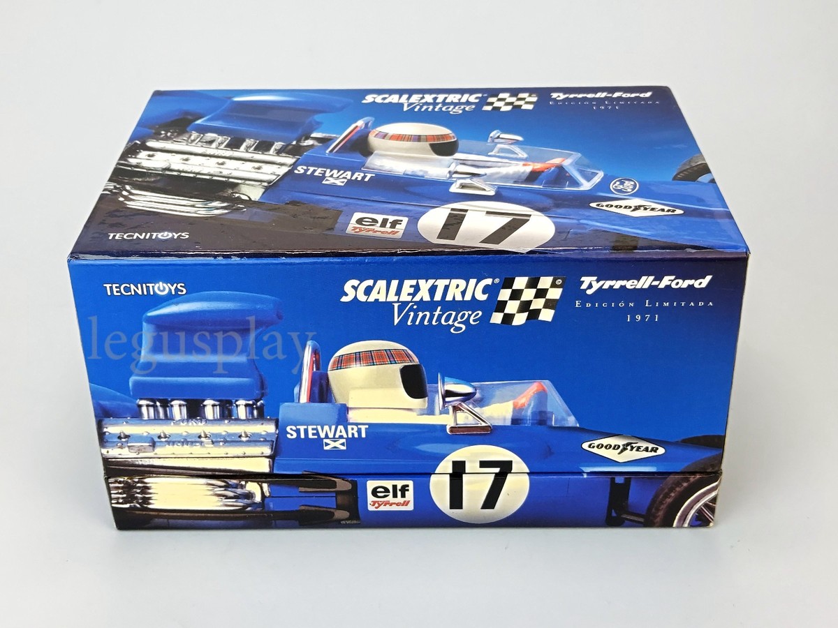 Scalextric Vintage 6178 Tyrrell Ford 001 #17 F1 1971 Jackye