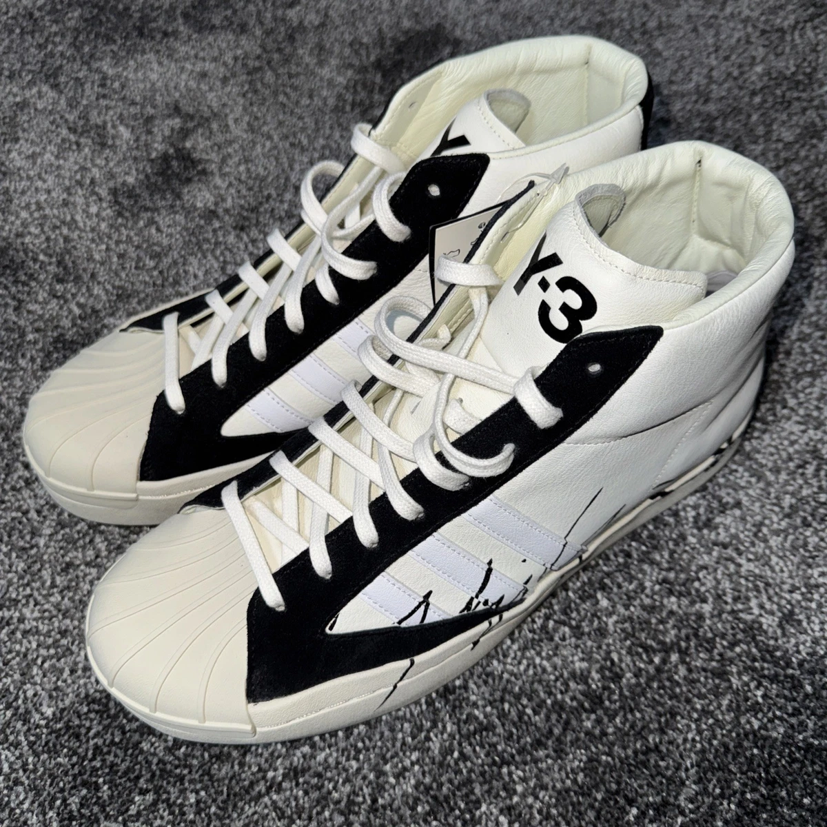 Adidas Y-3 Pro Model Black Off White for sale | eBay
