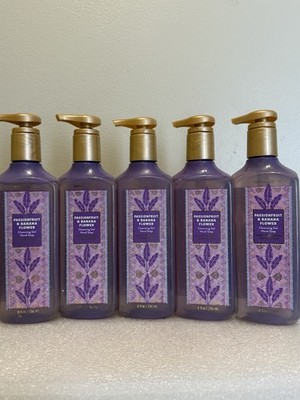 5 New PASSIONFRUIT & BANANA FLOWER BATH & BODY WORKS CLEANSING GEL SOAP
