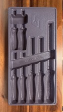 New Snap On Tools Sddx70 Pakty55 Tray From7 Pc Hard Grip Screwdriver Tray