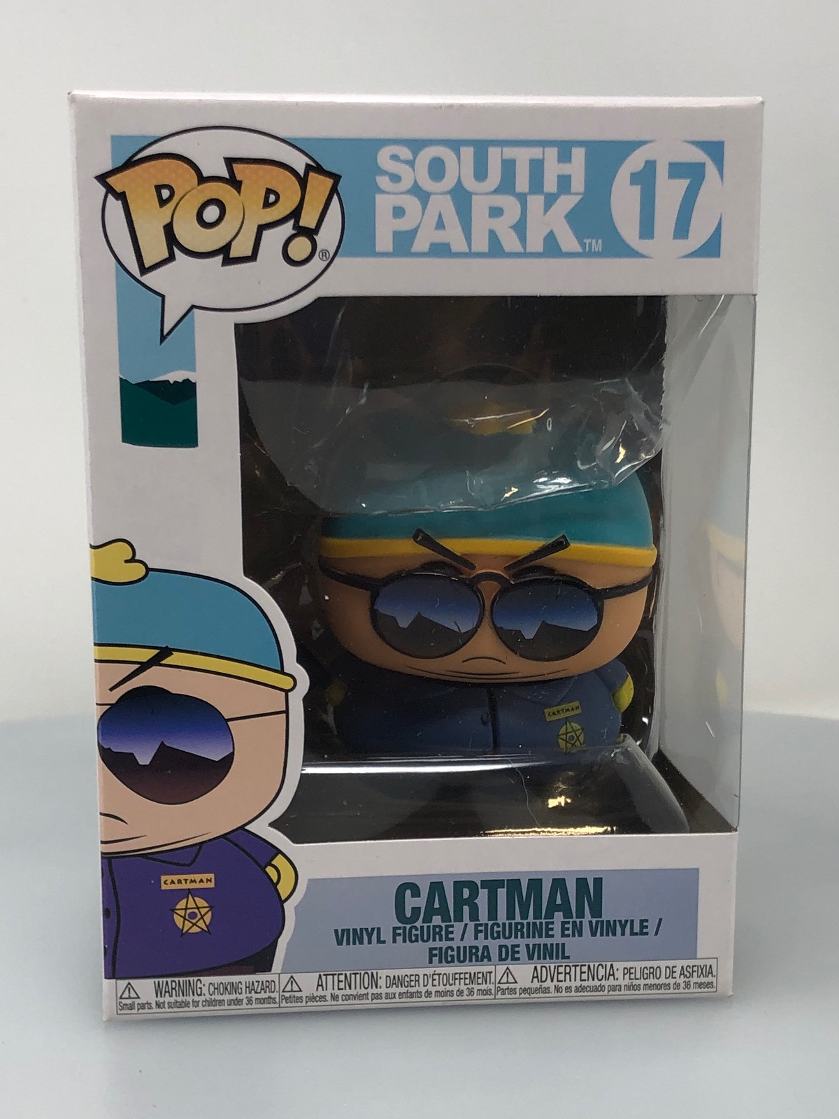 Funko Pop! Figura Vinilo Animación Televisión South Park Eric Cartman #17 Dañada