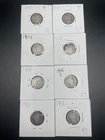 Barber Dimes, Lot of 8 1900-1916 90% Silver