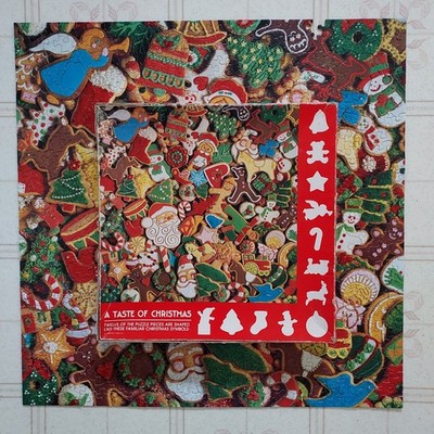 Vintage Springbok Puzzle The Taste of Christmas 24 x 24 Missing 1 piece