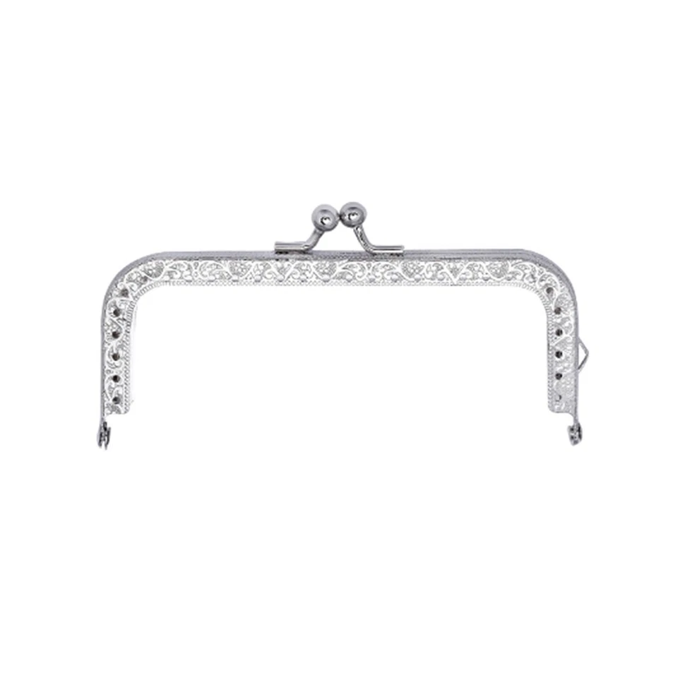 8,5 cm Silber Geprägte Bruchfeste Loch Paket Clamp Zubehör Eisen - Bild 4 von 4