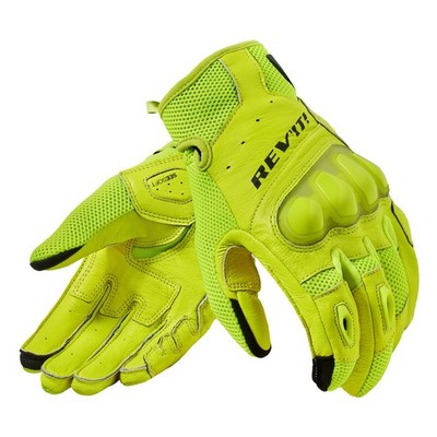 Revit Ritmo Sommer Motorradhandschuhe  Gr. M - Neon Gelb
