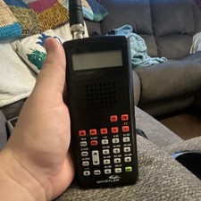 Whistler WS1010 Handheld 400 Channel UHF/VHF Radio Scanner Black NOAA Weather