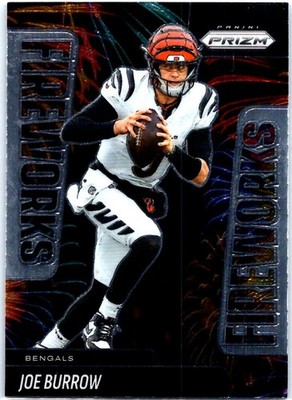 2025 Panini Prizm #25 Joe Burrow Fireworks