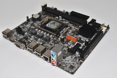 アガシ ZX-H61C-B75 Generic Intel LGA1155 DDR3 mATX Motherboard No IO