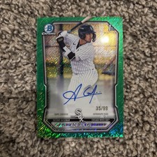 Adrian Gil Bowman 2026 Green Refractor /99 Auto