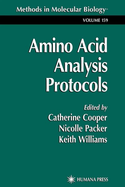 Catherine Cooper | Amino Acid Analysis Protocols | Taschenbuch | Englisch (2010)-image