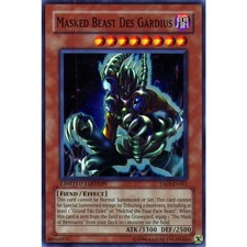 Masked Beast Des Gardius TAEV-ENSE1 Yu-Gi-Oh! Karte super seltene limitierte Auflage